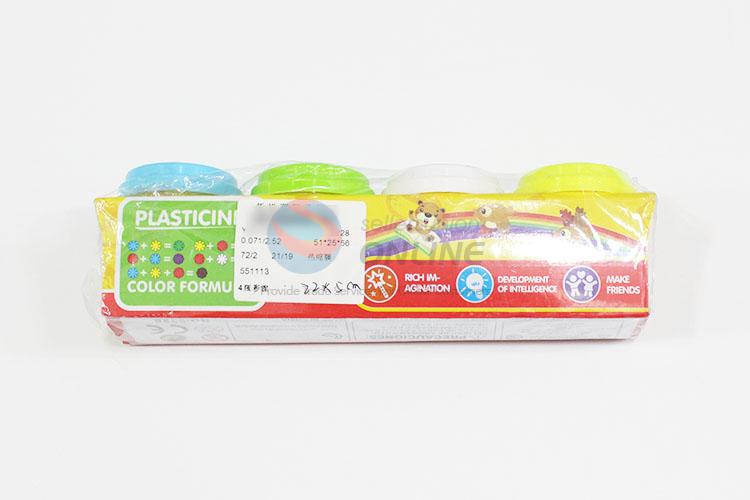 4 Colors Plasticine Toy for Kids