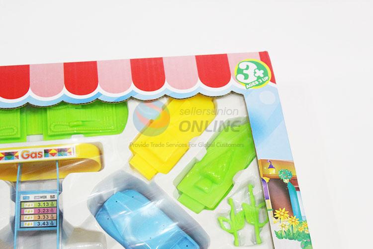 Traffic Set Design Kids Plasticine Toy