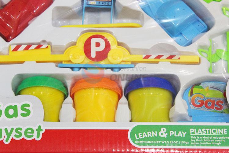 Traffic Set Design Kids Plasticine Toy