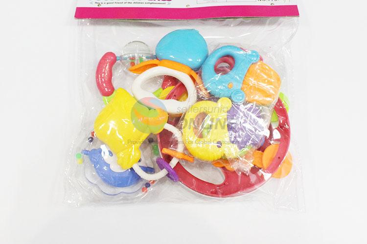 Best Selling High Quality Plastic Fun Baby Rattle Toys