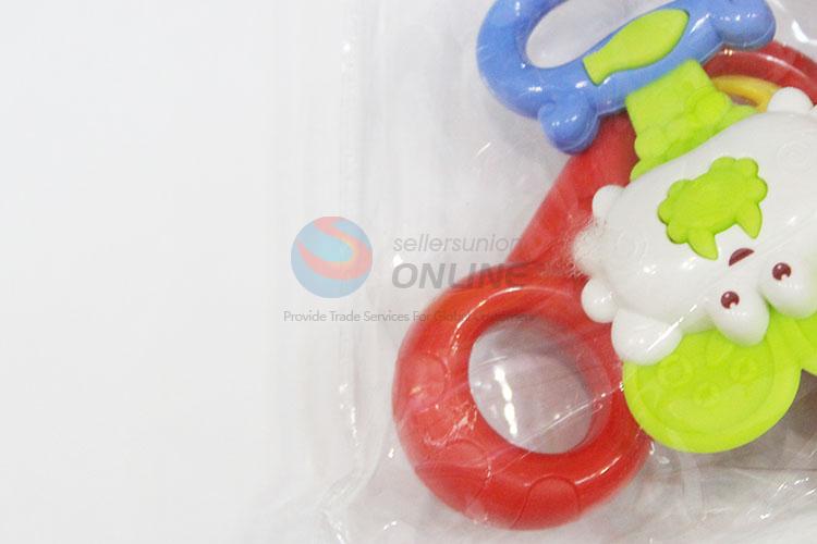 Promotional Low Price Plastic Fun Baby Rattle Toys