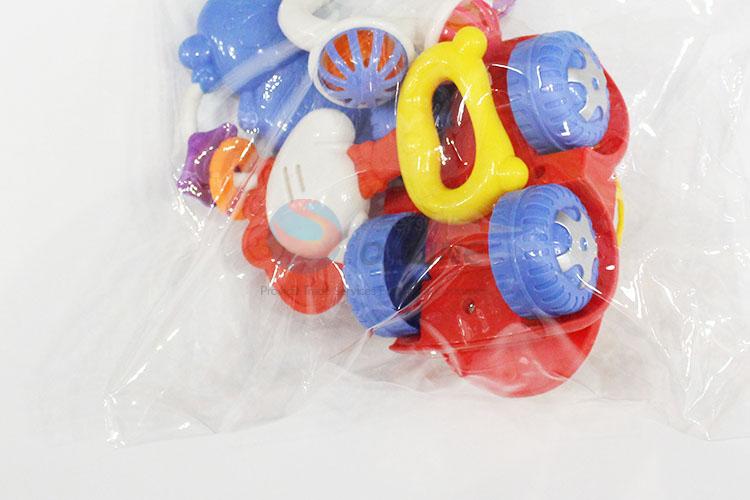 Colorful Creative Design Plastic Fun Baby Rattle Toys