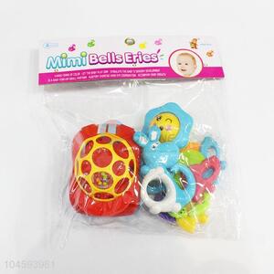 Fashion Colorful Plastic Fun Baby Rattle Toys