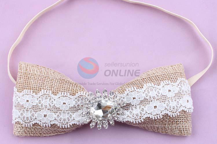 Super Quality Lace Bowknot Hairband For Promotional