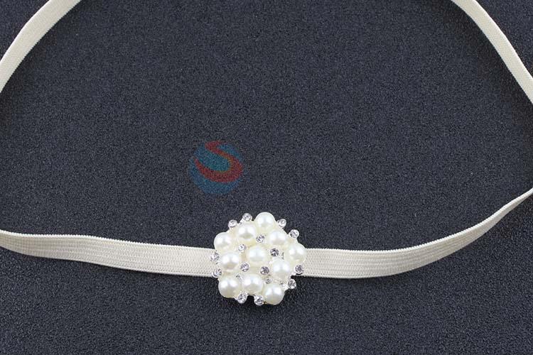 High Quality Pearl Rhinestone Headband