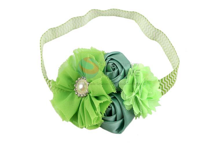 Factory-Directly Flower Rhinestone Hairband For Newborn