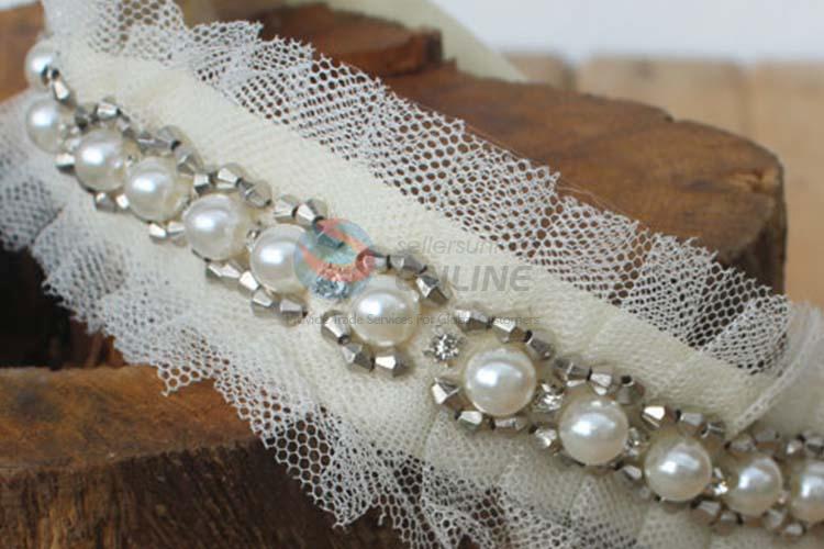 Custom Design Cheap Lace Hairband For Newborn