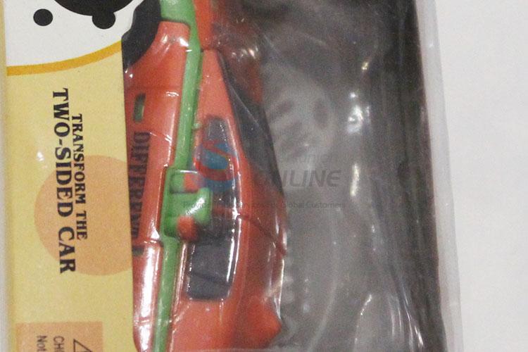Low Price Trendy Two-Sided Transform Car Toys For Kids