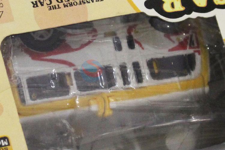 High Quality Two-Sided Transform Mini Car Toys