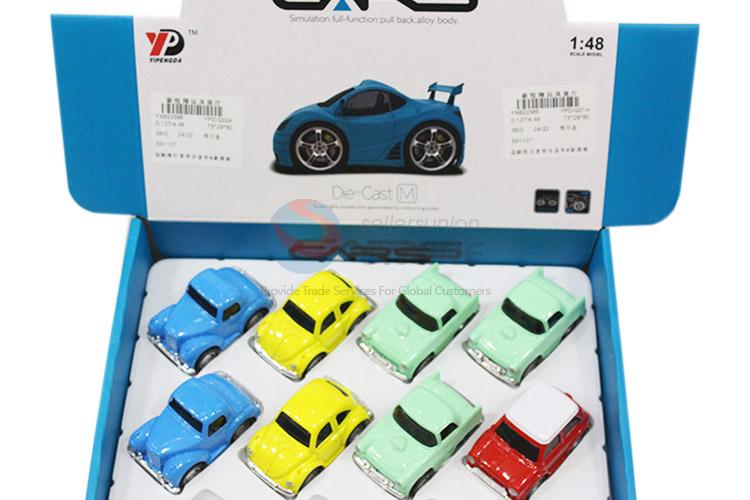 Hot sale mini simulation old cars pull back vehicle assorted packing