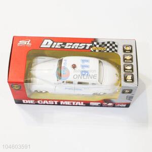 Cheap die cast scale model police car for kids