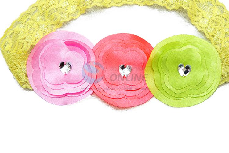 Rose Hair Accessory Elastic Headband