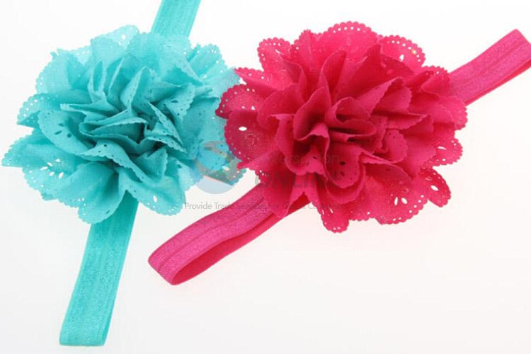 Flower Hair Accessory Elastic Headband