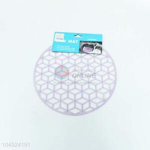 Round pvc sink mat  dish drying mat