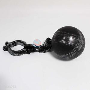 Top quality black festival ball/chain set