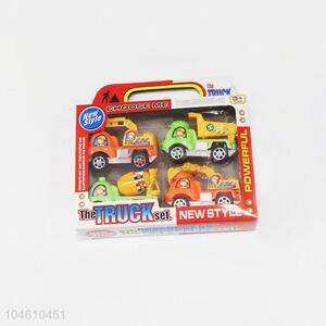Newly product best 4pcs construction vehicles set