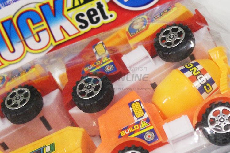 High quality low price 4pcs construction vehicles