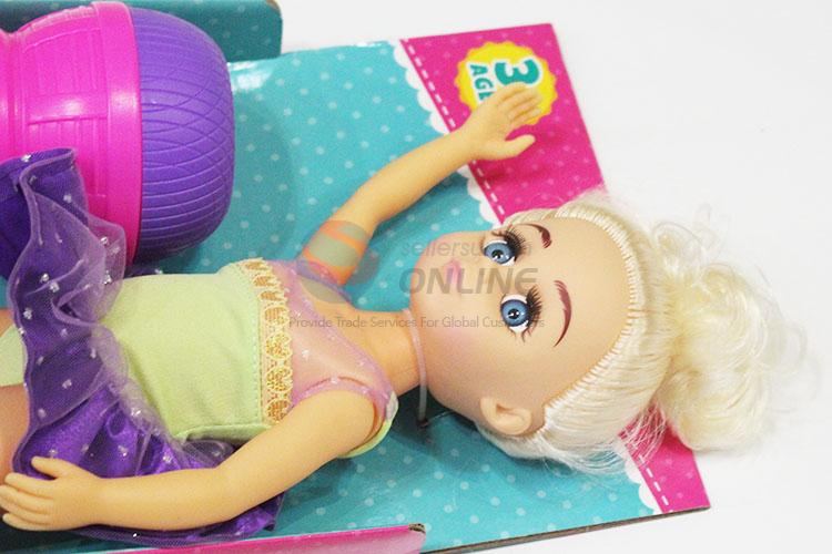 Factory Direct Cartoon Girl Model Doll Toy with Microphone