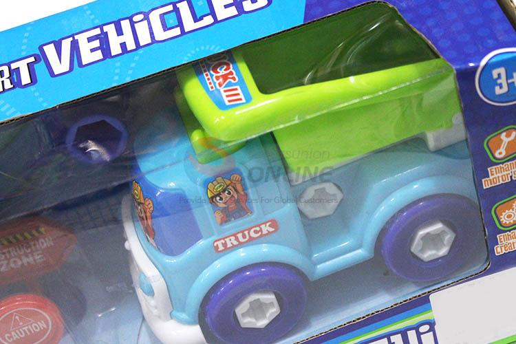Hot Sale Take-Apart Vehicles Set Plastic Toy For Kids