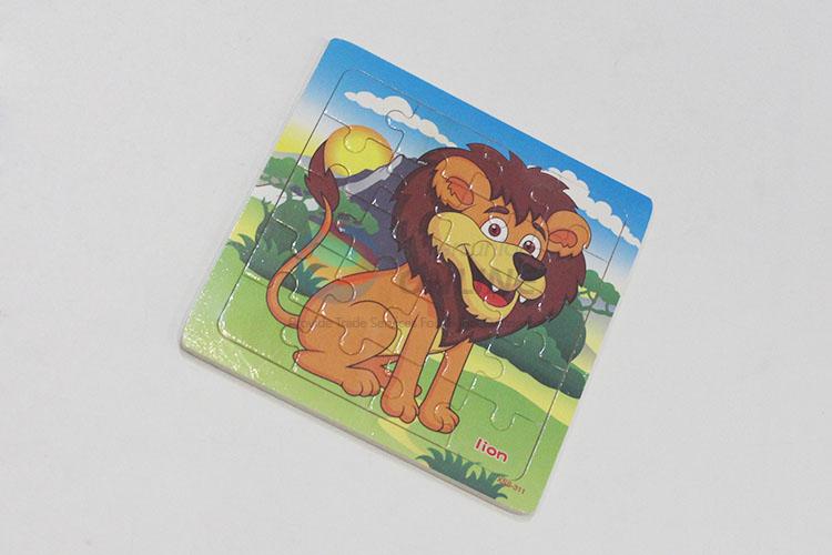 Latest Wooden Lion Puzzles Set