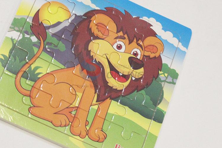 Latest Wooden Lion Puzzles Set