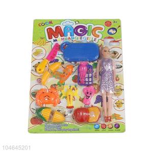 China Supply Plastic Tableware Toys Set