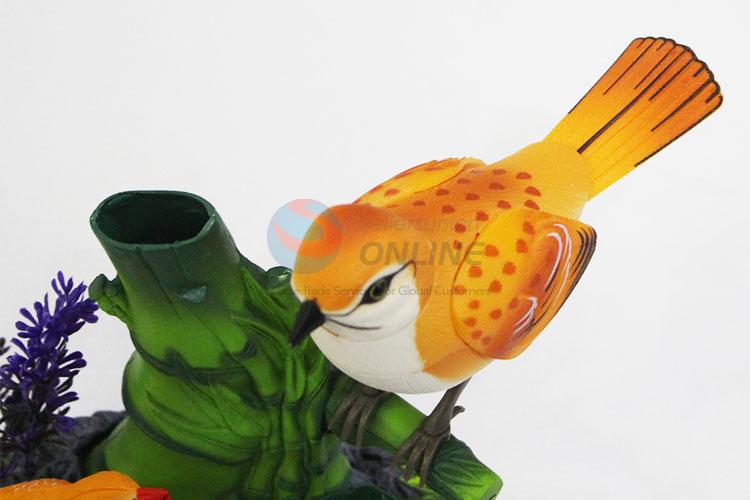 Factory Direct Simulated Heartful Bird Sound Control Plastic Bird