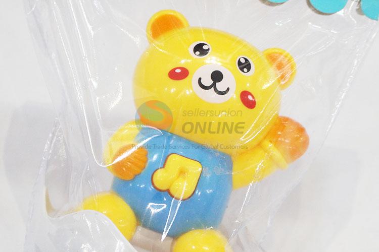 High Quality Plastic Light&Music Baby Trumbler Toy in Bear Shape