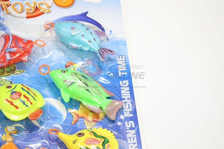 Promotional Gift Plastic Operated Fishing Game Toys for Kids