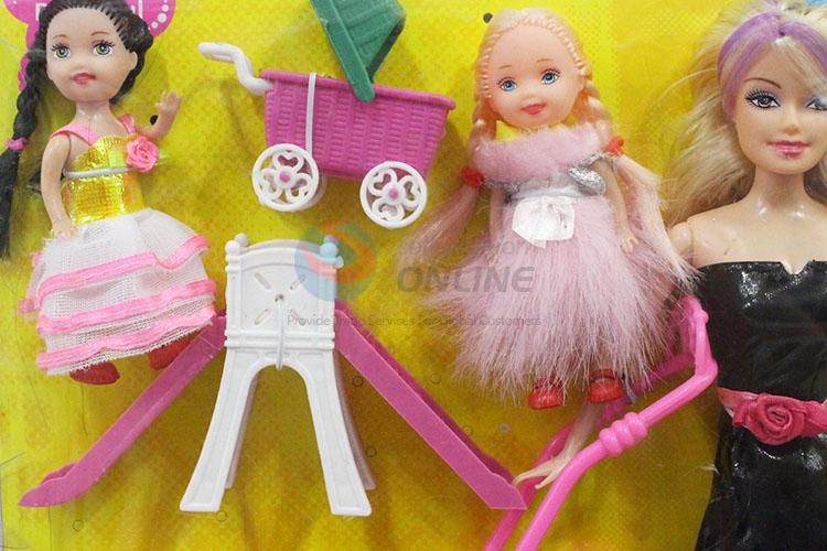 Colorful Pet Set Dolls With Girl Dolls Toys