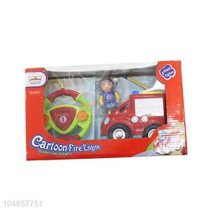 China Wholesale Cartoon Remote Control Fire Fighting Truck Toy