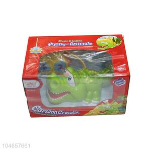 Promotional Cartoon Remote Control Crocodile Toy Car