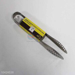 17.5*2.6cm Stainless steel food tongs