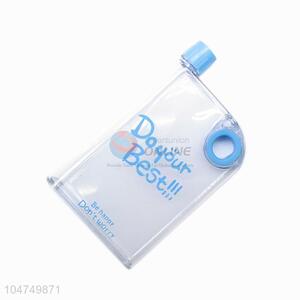 High quality promotional flask shape plastic water bottle