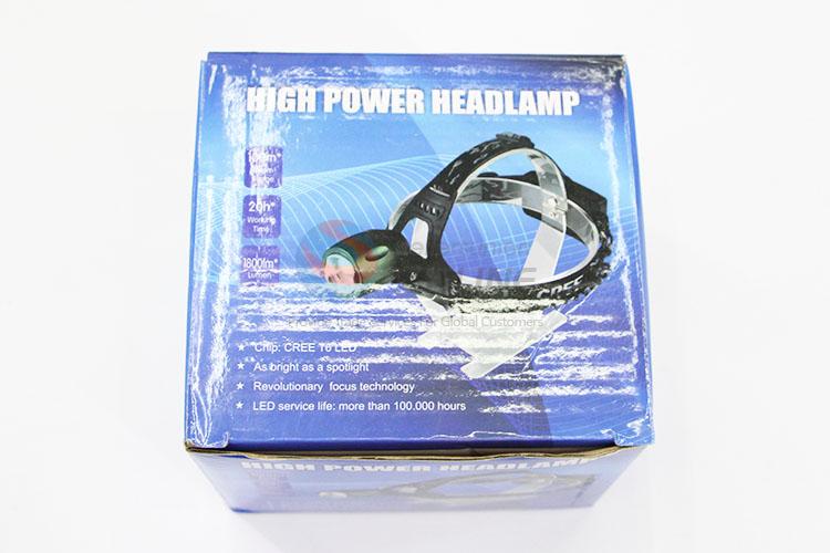 T6 Led Headlamp Zoomable Headlight Waterproof Head Torch Flashlight