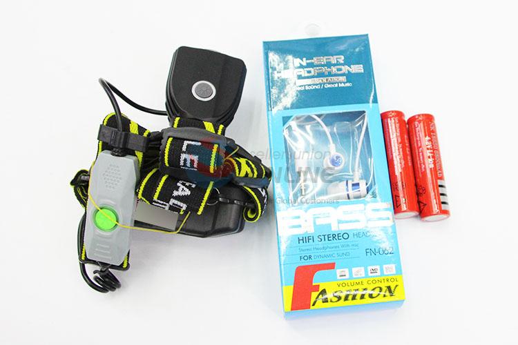 LED Headlamp Portable Light for Camping Hunting with Accessories