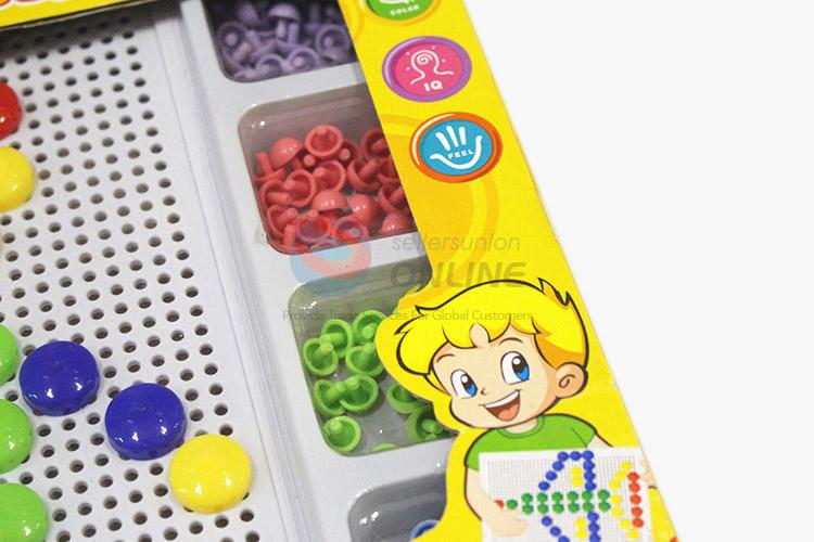 Good quality educational toy mashroom nails puzzle toy