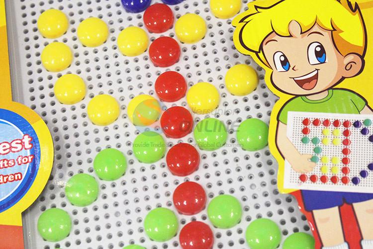 Factory sales educational toy mashroom nails puzzle toy