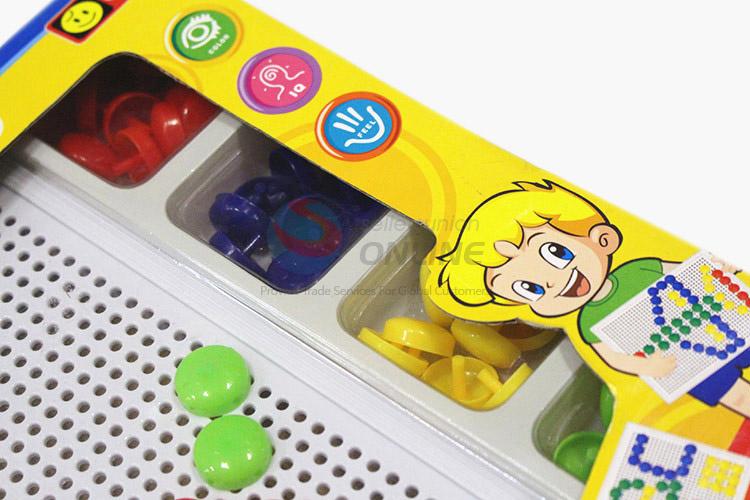 Best selling educational toy mashroom nails puzzle toy