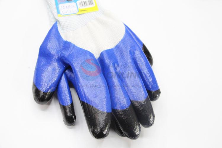 Nylon Black and Blue Color Insulation Endure High Temperature Welders Welding Glove