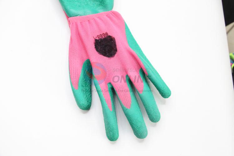 Green Color Wear-Resisting Nylon Welding Work Labor Gloves