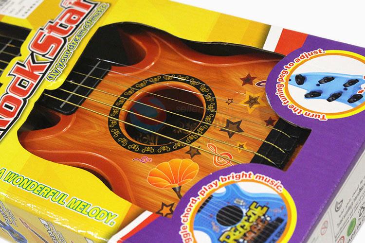 Recent design musical toy guitar model with real string