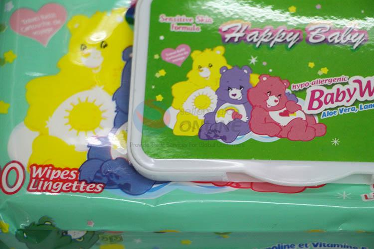 Simple Style 80 Pcs Baby Wipes Wet Tissue with Box