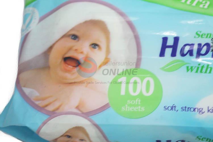 New Style 80 Pcs Baby Wipes Wet Tissue Cleaning Wipes