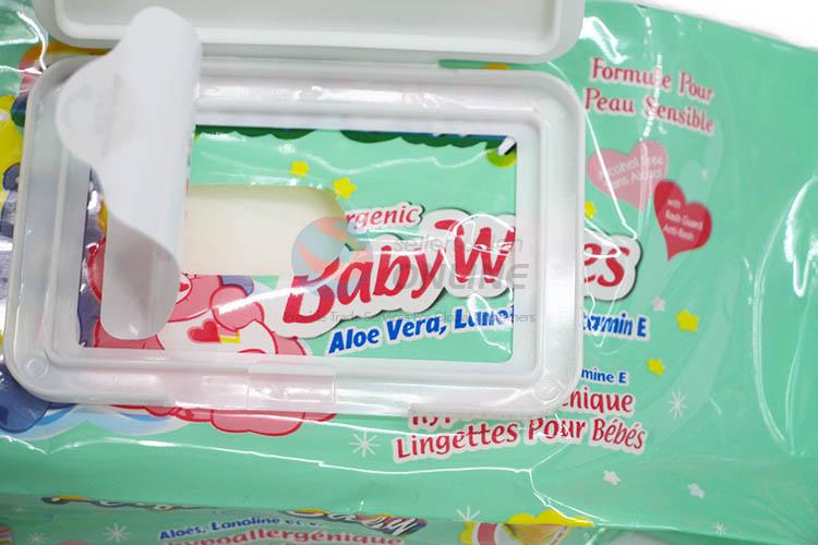 Simple Style 80 Pcs Baby Wipes Wet Tissue with Box