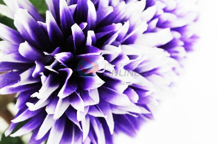 Purple Color Artificial Flowers Artificial Bouquet Real Touch Flowers