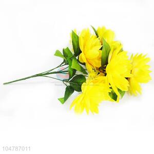 Yellow Color Fake Sakura for Home Decoration