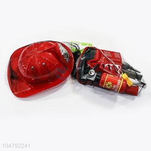 Factory Sales Kids Toys Pretend Game Firemen Tool Plastic Kids Toys Fire Set