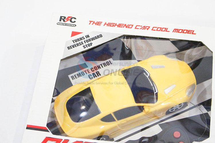 Fashion Design Two-Channel Remote Control Toy Car for Children