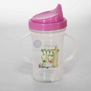 Fashion transparent children plastic water bottle